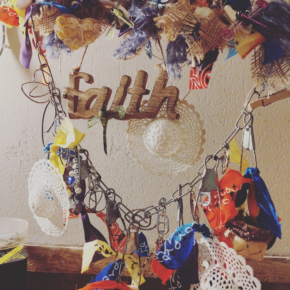 Faith Porch Tree Dangler Hanging Decor Mobile